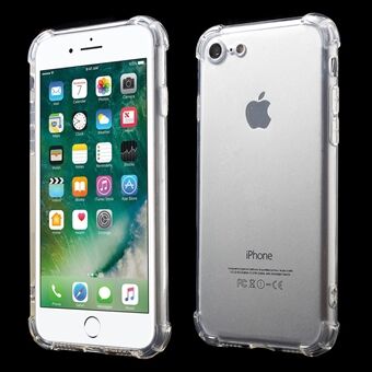 Duidelijke valbestendige TPU-achtercover voor iPhone 7 / iPhone 8 / iPhone SE 2020/2022