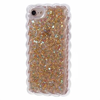 JTW-serie voor iPhone 7 / 8 / SE (2020) / SE (2022) hoesje Epoxy Bling Glitter Pailletten Telefoonhoesje