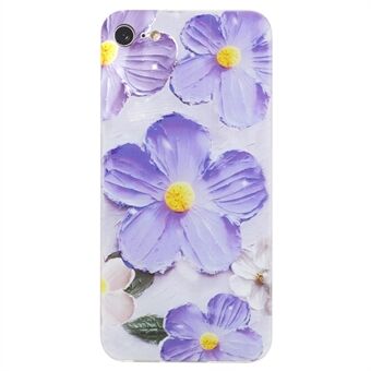 Voor iPhone 7 4.7 inch / 8 4.7 inch / SE (2020) / SE (2022) hoesje met patroon print, TPU slanke telefoonhoes.