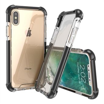 Crystal Clear Acrylic + TPU Hybrid Shell for iPhone X / Ten 5.8 inch