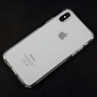 Valbestendig transparant TPU-hoesje voor mobiele telefoon voor iPhone X/XS 5.8 inch - transparant