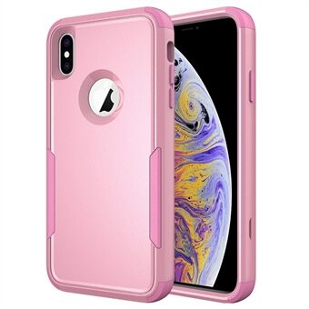 Anti-Drop Volledige bescherming TPU + PC Hybrid Case Ondersteuning Draadloos opladen voor iPhone X / XS