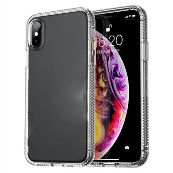 Lichtgewicht antislipframe Hoge lichttransmissie Zachte TPU-telefoonhoes voor iPhone X / XS