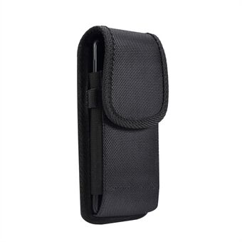 Tactische tas voor Outdoor Telefoonriem Verticale holster Universal cliphouder voor mobiele telefoon - zwart