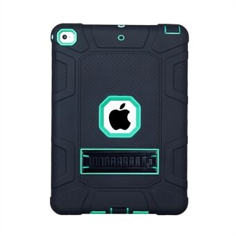 Armor Defender Kickstand PC Silicone Hybrid Case for iPad 9.7 (2018) / 9.7 (2017)