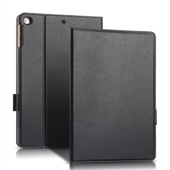 Bovenlaags rundlederen Stand voor iPad 9,7-inch (2018)