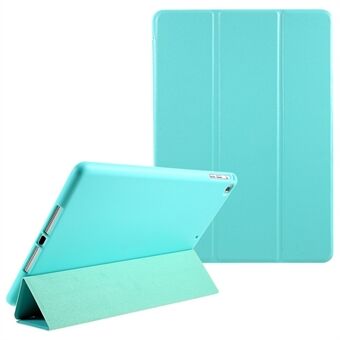 Scratch-Resistant PU Leather + Soft Silicone Back Shell Tri-fold Stand Cover for iPad 9.7-inch (2018)/(2017)