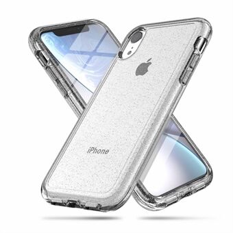 Glittery Powder PC TPU Hybrid Back Case for iPhone XR 6.1 inch