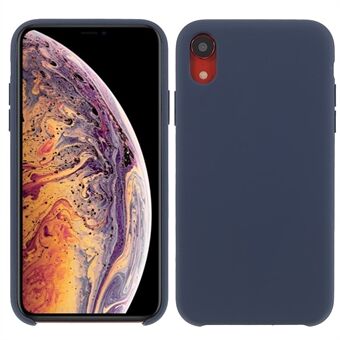 Solide siliconen zijdezacht - Soft Touch Full-Body beschermhoes voor iPhone XR 6,1 inch