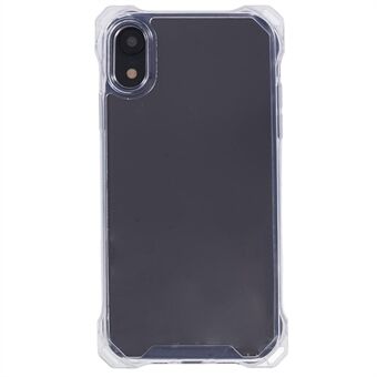 Voor iPhone XR 6.1 inch hoesje Anti-val TPU+Acryl Telefoonhoesje (Grote opening achterlens)