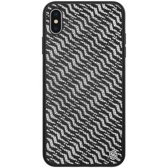 NILLKIN Dazzling PU leer + PC + TPU telefoonhoesje voor iPhone XS Max 6.5 inch