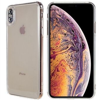 Space serie verdikte transparante TPU-telefoonhoes voor iPhone XS Max 6.5 inch, superhelder anti-vergelend, zachte bumper telefoonbeschermingsaccessoires