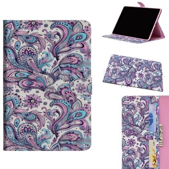 Patroonafdruk Lichtvlek Decor Portemonneestandaard Stand lederen tablethoes voor iPad Mini (2019) 7,9 inch