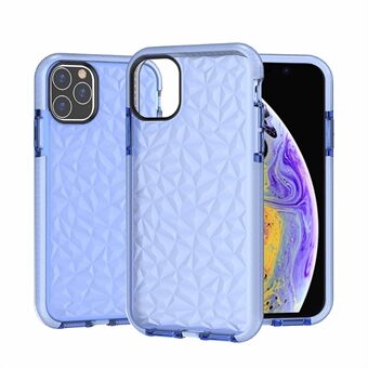 Rhombus Series 3D Diamond Grain TPU + PC Hybrid Case for iPhone 11 6.1 inch (2019)