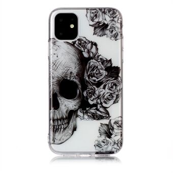 Pattern Printing IMD Soft TPU Phone Case Covering Cell Phone Shell for iPhone 11 6.1 inch (2019)