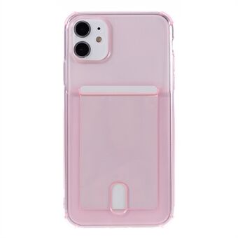 Valbestendige TPU-telefoonhoes met kaarthouderhoes voor iPhone 11 6.1 inch