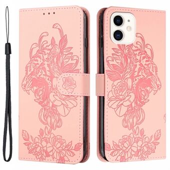 Volledig beschermende telefoonhoes met Stand en bloemenprint voor iPhone 11 6,1 inch