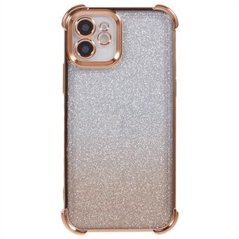 Voor de iPhone 11 Mobiele Telefoonhoes Glitter Gradiënt kleur Elektroplateren TPU Telefoonhoes.