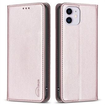 BINFEN COLOR BF18 Voor iPhone 11 PU-leer Drop-proof Stand Cover Kaarthouder Telefoonhoes