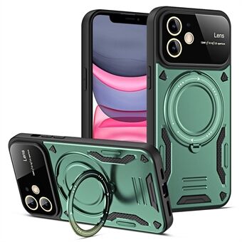 Scratch hoes voor iPhone 11 Compatibel met MagSafe PC+TPU standaard telefoonhoes