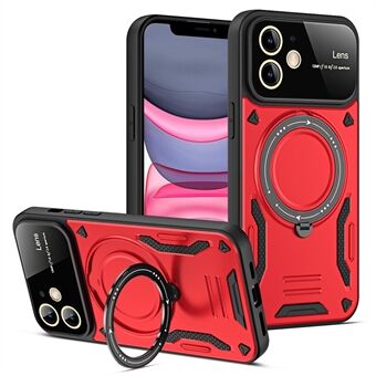 Scratch hoes voor iPhone 11 Compatibel met MagSafe PC+TPU standaard telefoonhoes