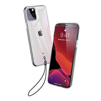 BASEUS Transparante TPU telefoonhoes met riem voor Apple iPhone 11 Pro 5.8 inch (2019)