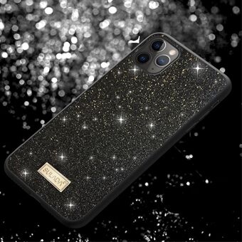 SULADA Dazzling Glittery Surface Leather Coated TPU Case for iPhone 11 Pro 5.8 inch