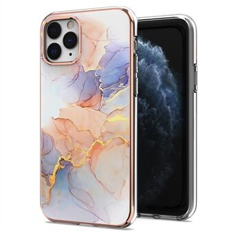 Voor iPhone 11 Pro 5.8 Inch Marmer Ontwerp Galvaniseren IMD IML Anti-Vingerafdruk Stijlvolle Soft TPU Telefoon Cover Shell