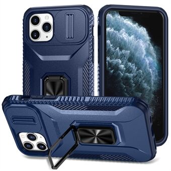 Voor iPhone 11 Pro Case PC+TPU Telefoonhoesje met Schuivende Camshield Houder