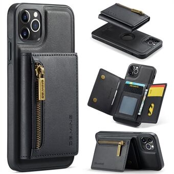 DG.MING M5-serie voor iPhone 11 Pro hoesje afneembare magnetische leren telefoonhoes met kaartsleuven