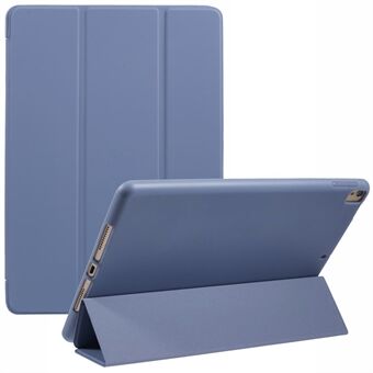 Voor iPad 10.2 (2021) / (2019) / (2020) / Pro 10.5-inch (2017) Hoesje met Tri-Fold Stand, gemaakt van PU Leer + TPU Tablet Cover.