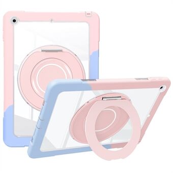 Voor iPad 10.2 (2021) / (2020) / (2019) Hoes Draaibare Ring Standaard PC+Siliconen Tablet Beschermhoes