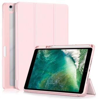 Hoes voor iPad 10.2 (2019) / (2020) / (2021) / iPad Pro 10.5-inch (2017) / Air 10.5 inch (2019) met drievoudige standaard en leren omslag.