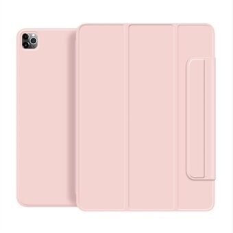 Nappa-textuur Tri-fold Stand Magnetische Smart lederen hoes met automatische slaap / waakfunctie voor iPad Pro 12,9 "(2020) / (2018)