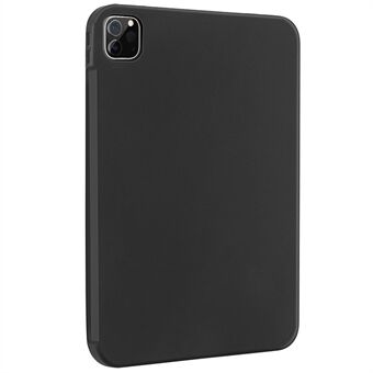 Skin-touch vloeibare siliconen zachte microvezel voering Drop beschermhoes voor iPad Pro 11-inch (2021) / (2020) / (2018)