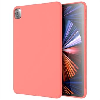 MUTURAL effen kleur schokbestendige microfiber voering vloeibare siliconen + pc-beschermende tablet hoes voor iPad Pro 11-inch (2021) / (2020)