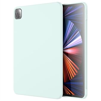 MUTURAL effen kleur schokbestendige microfiber voering vloeibare siliconen + pc-beschermende tablet hoes voor iPad Pro 11-inch (2021) / (2020)