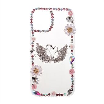 Rhinestone Decoration TPU Cover for iPhone 12 Pro/12