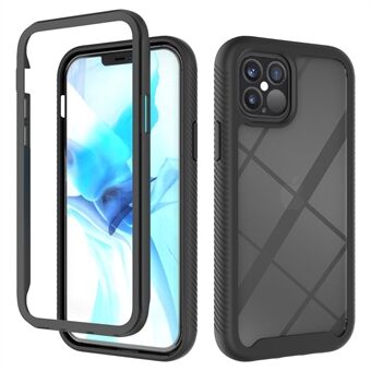 Schokbestendige pc + TPU hybride telefoonhoes voor iPhone 12 Pro/ 12