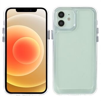 Anti-val TPU + Acryl Transparante Hybrid Cover Telefoon Cover voor iPhone 12 6.1 inch/12 Pro 6.1 inch