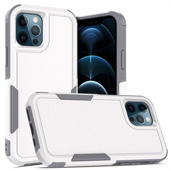 Voor iPhone 12 Pro /12 6.1 inch Anti- Scratch Telefoon Case Hard PC + Soft TPU Verhoogde Bezel Bescherming Telefoon Cover: