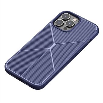 TPU Case voor iPhone 12 / 12 Pro 6.1 inch, Schokbestendig Airbag Design X Design Antislipstrips Matte Telefoonhoes