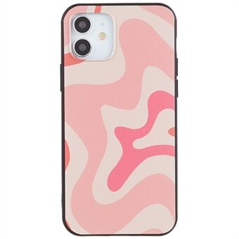 Voor iPhone 12 / 12 Pro Soft TPU telefoonhoes patroon print ontwerp schokbestendige hoes