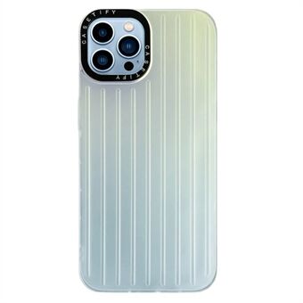 Koffervorm Shell voor iPhone 12 / 12 Pro 6.1 inch Mat Hard PC-hoesje Lasergradiënt Telefoonhoes