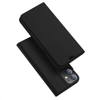 DUX DUCIS Skin Pro Series Gladde textuur PU lederen Stand Flip Folio Cover met kaartsleuf voor iPhone 12 Pro 6.1 inch