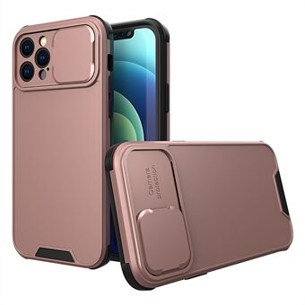 Antislip ontwerp Goede bescherming van de cameralens Schokbestendig telefoonhoesje voor iPhone 12 Pro - Rose