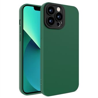 Eagle Eye Lens Series Full Camera Lens Cover Rubberen TPU + PC Mobiele Telefoon Back Cover Protector voor iPhone 12 Pro - Zwart Groen + Zwart