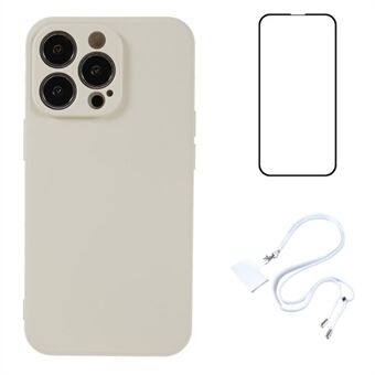 WANLONFENG RB1-serie voor iPhone 12 Pro hoesje TPU telefoonhoesje mobiele accessoireset