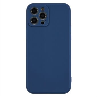 Voor iPhone 12 Pro 6,1 inch telefoonhoes met rechte Edge , zachte TPU, precieze uitsparing, Scratch