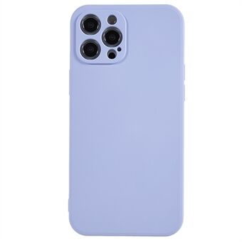 Voor iPhone 12 Pro Telefoon TPU Hoesje Vezelvoering Rubberen mobiele telefoonhoes